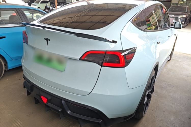 Used Tesla Model Y 2022 Revised Version Rear-Wheel Drive Rear Right 45 Deg