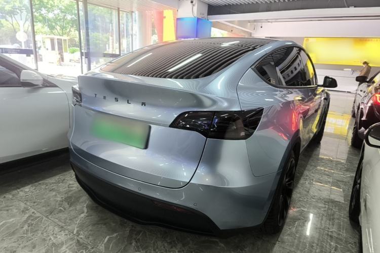 Used Tesla Model Y 2022 Revised Version Rear-Wheel Drive Rear Right 45 Deg
