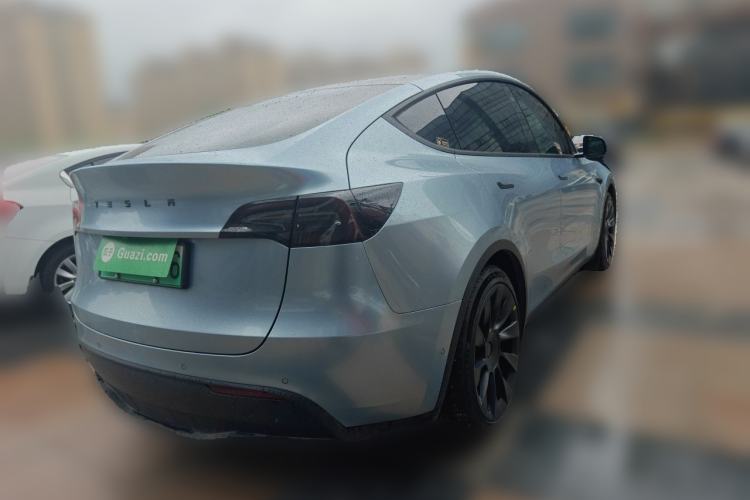 Used Tesla Model Y 2022 Revised Version Rear-Wheel Drive Rear Right 45 Deg