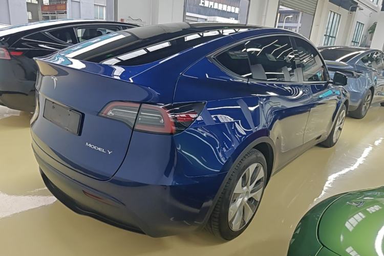 Used Tesla Model Y 2022 Revised Version Rear-Wheel Drive Rear Right 45 Deg