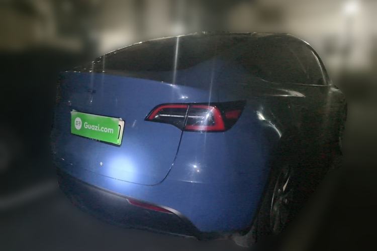 Used Tesla Model Y 2022 Revised Version Long-Range All-Wheel Drive Rear Right 45 Deg