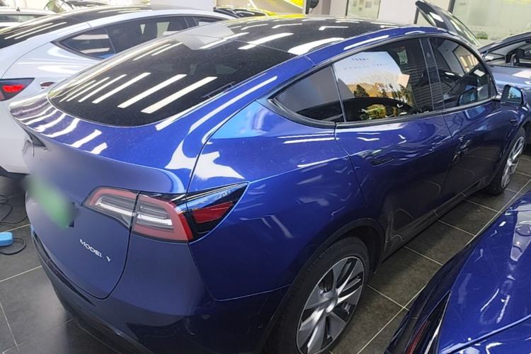 Used Tesla Model Y 2022 Revised Version Rear-Wheel Drive Rear Right 45 Deg
