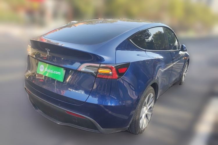 Used Tesla Model Y 2022 Revised Version Rear-Wheel Drive Rear Right 45 Deg