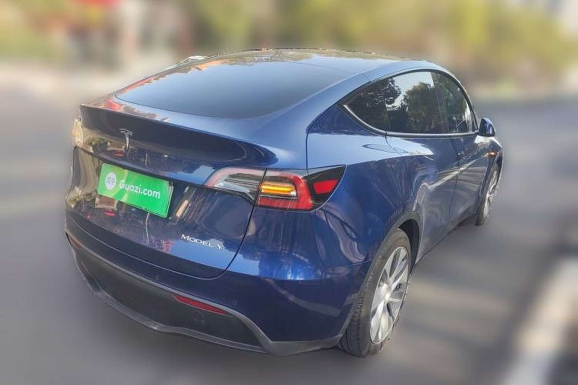 Used Tesla Model Y 2022 Revised Version Rear-Wheel Drive Rear Right 45 Deg