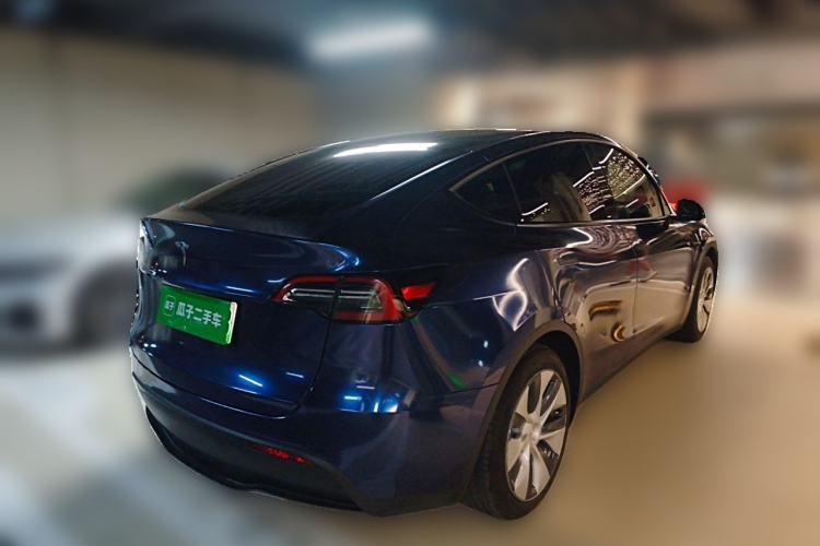 Used Tesla Model Y 2022 Revised Version Rear-Wheel Drive Rear Right 45 Deg