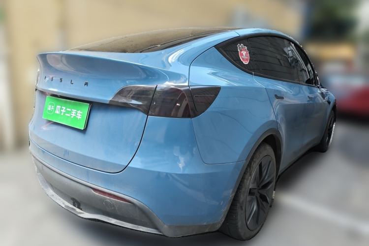 Used Tesla Model Y 2022 Revised Version Rear-Wheel Drive Rear Right 45 Deg