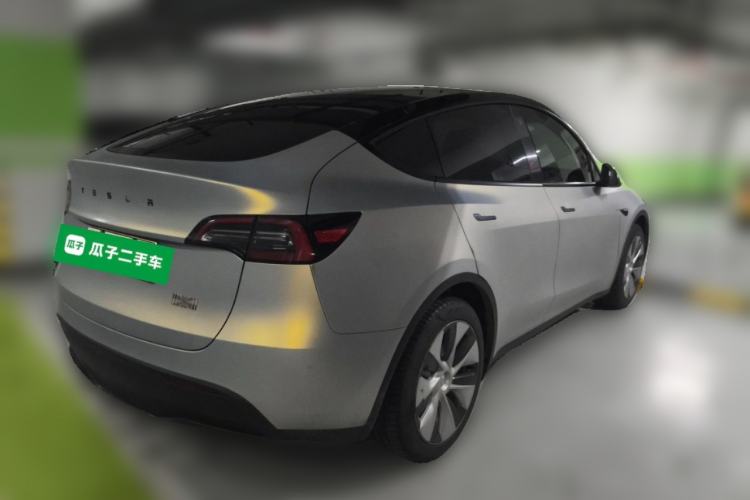 Used Tesla Model Y 2022 Revised Version Rear-Wheel Drive Rear Right 45 Deg