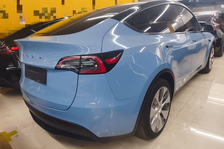 Used Tesla Model Y 2022 Revised Version Rear-Wheel Drive Rear Right 45 Deg