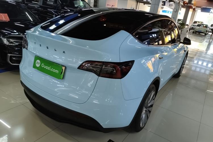 Used Tesla Model Y 2022 Revised Version Rear-Wheel Drive Rear Right 45 Deg
