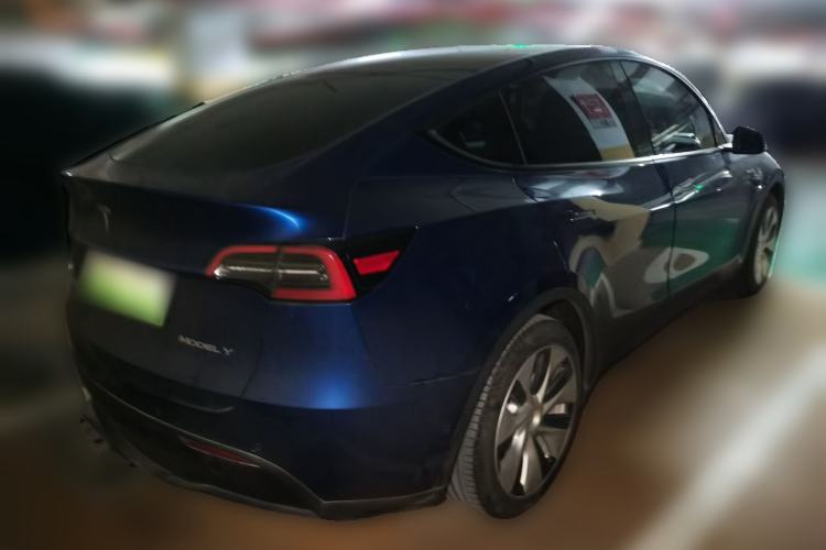 Used Tesla Model Y 2022 Revised Version Rear-Wheel Drive Rear Right 45 Deg