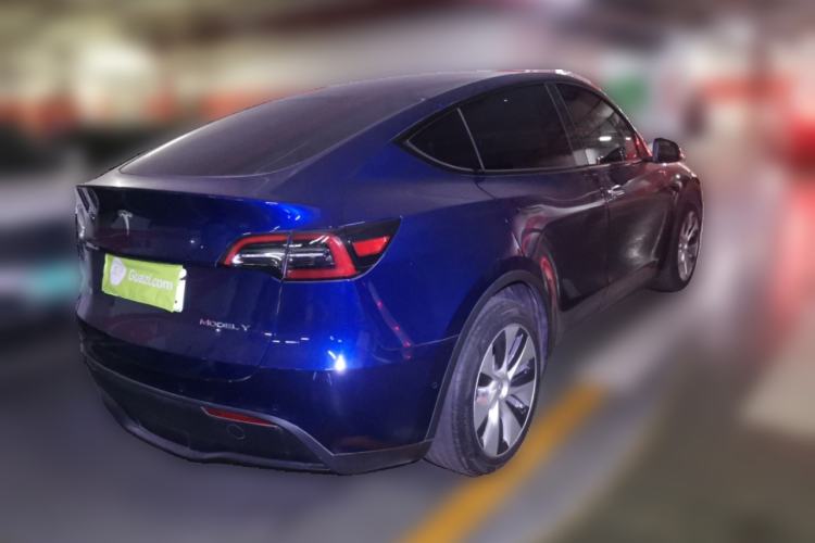 Used Tesla Model Y 2022 Revised Version Long-Range All-Wheel Drive Rear Right 45 Deg