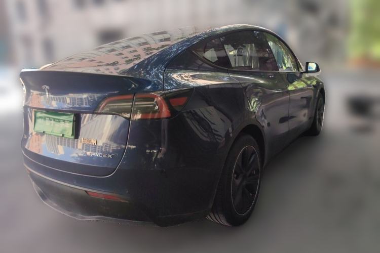 Used Tesla Model Y 2022 Rear-Wheel-Drive Version Rear Right 45 Deg