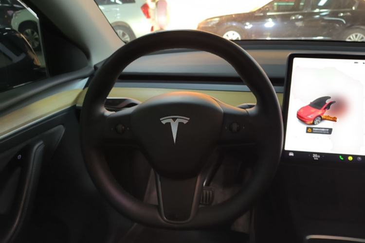 Used Tesla Model Y 2022 Rear-Wheel-Drive Version Steering Wheel