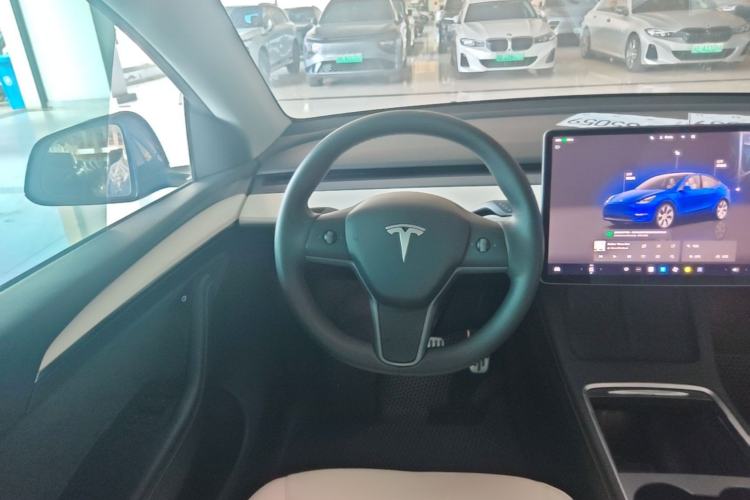 Used Tesla Model Y 2022 Rear-Wheel-Drive Version Steering Wheel