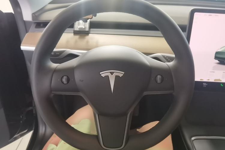 Used Tesla Model Y 2022 Rear-Wheel-Drive Version Steering Wheel