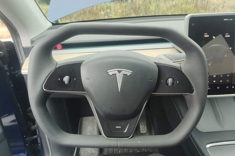 Used Tesla Model Y 2022 Rear-Wheel-Drive Version Steering Wheel