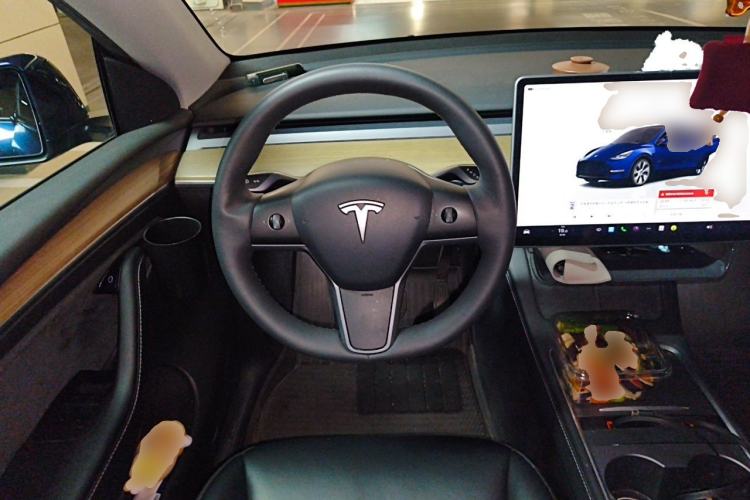 Used Tesla Model Y 2022 Revised Version Rear-Wheel Drive Steering Wheel