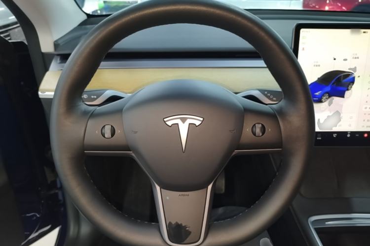Used Tesla Model Y 2022 Rear-Wheel-Drive Version Steering Wheel