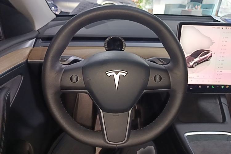 Used Tesla Model Y 2022 Rear-Wheel-Drive Version Steering Wheel