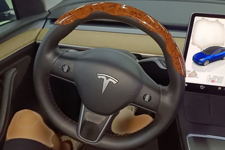 Used Tesla Model Y 2022 Rear-Wheel-Drive Version Steering Wheel