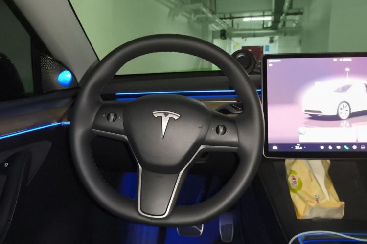 Used Tesla Model Y 2022 Revised Version Rear-Wheel Drive Steering Wheel
