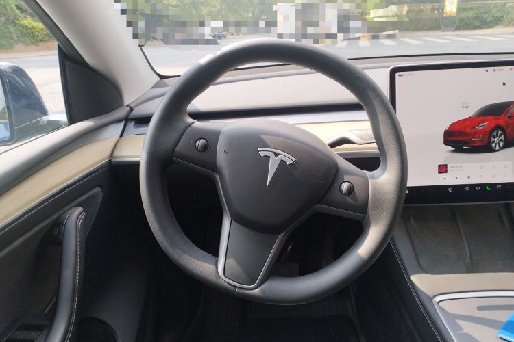 Used Tesla Model Y 2022 Revised Version Rear-Wheel Drive Steering Wheel