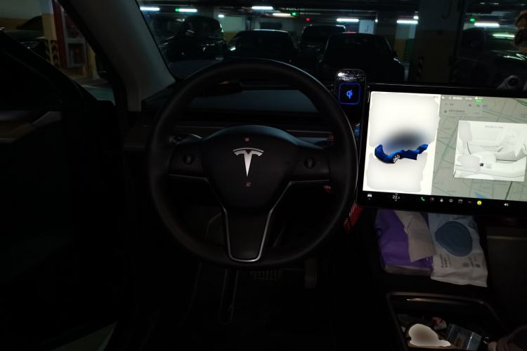 Used Tesla Model Y 2022 Revised Version Rear-Wheel Drive Steering Wheel