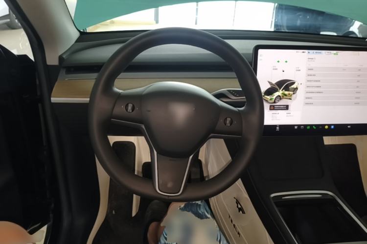 Used Tesla Model Y 2022 Revised Version Rear-Wheel Drive Steering Wheel