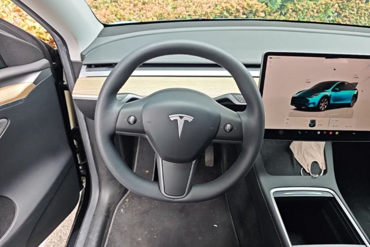 Used Tesla Model Y 2022 Revised Version Rear-Wheel Drive Steering Wheel
