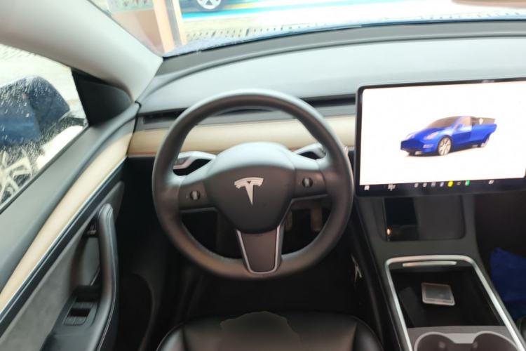Used Tesla Model Y 2022 Rear-Wheel-Drive Version Steering Wheel