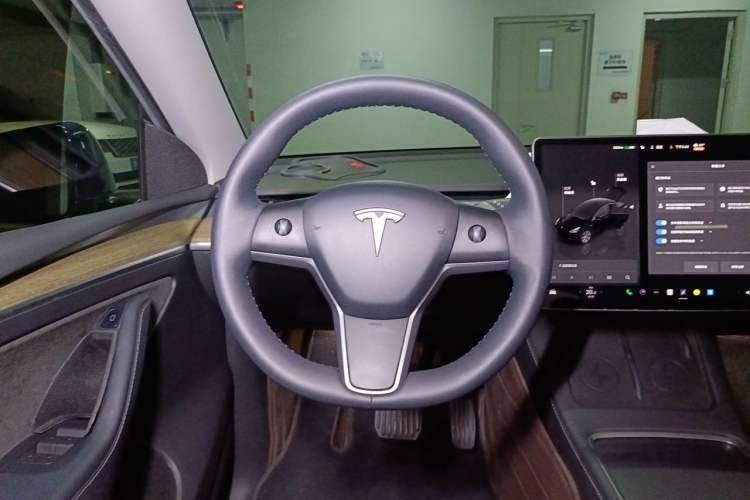 Used Tesla Model Y 2022 Rear-Wheel-Drive Version Steering Wheel