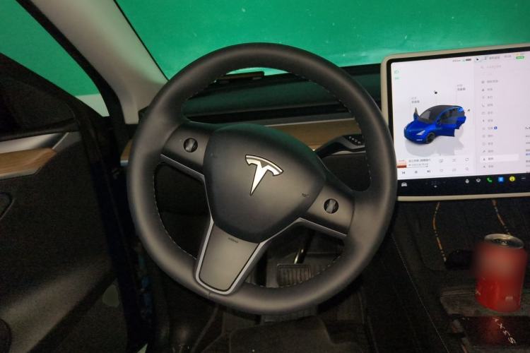 Used Tesla Model Y 2022 Rear-Wheel-Drive Version Steering Wheel