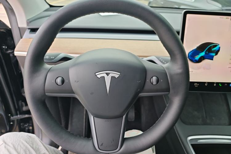 Used Tesla Model Y 2022 Rear-Wheel-Drive Version Steering Wheel
