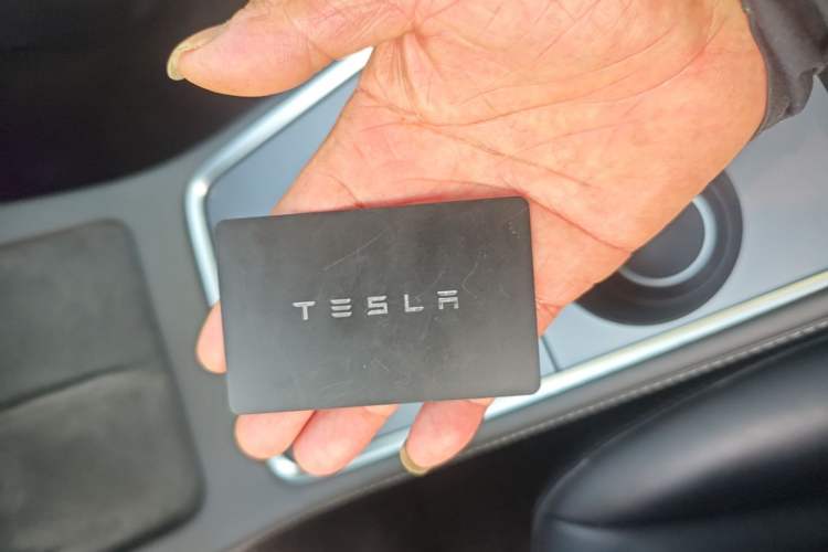 Used Tesla Model Y 2022 Revised Version Rear-Wheel Drive Vehicle Key
