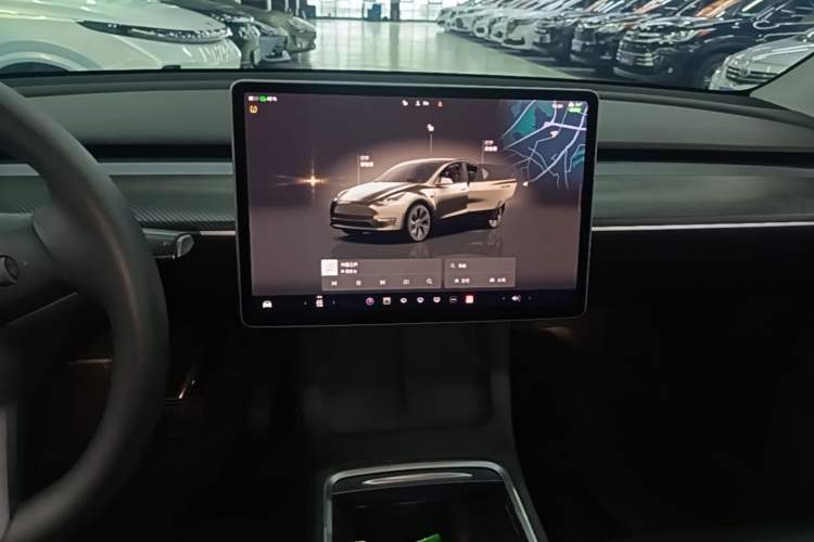 Used Tesla Model Y 2022 Rear-Wheel-Drive Version Audio And AC Panel