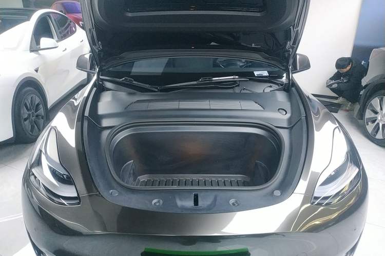 Used Tesla Model Y 2022 Revised Version Rear-Wheel Drive Engine Bay