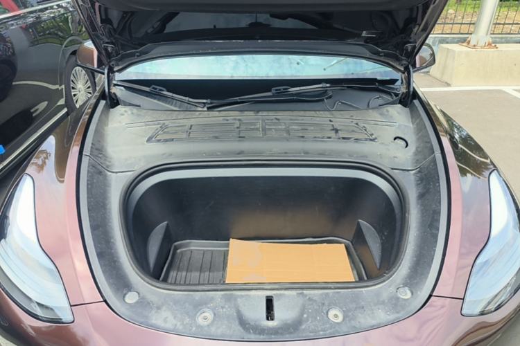 Used Tesla Model Y 2022 Revised Version Rear-Wheel Drive Engine Bay