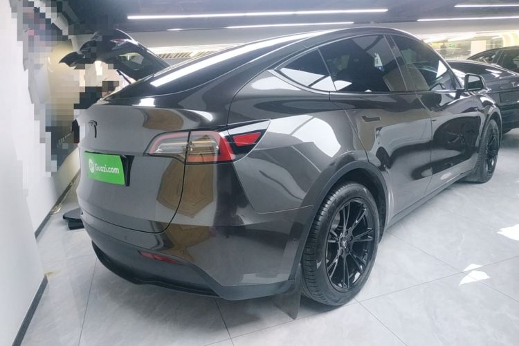 Used Tesla Model Y 2022 Revised Version Rear-Wheel Drive Rear Right 45 Deg