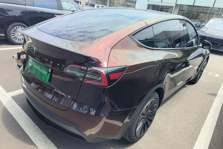 Used Tesla Model Y 2022 Revised Version Rear-Wheel Drive Rear Right 45 Deg