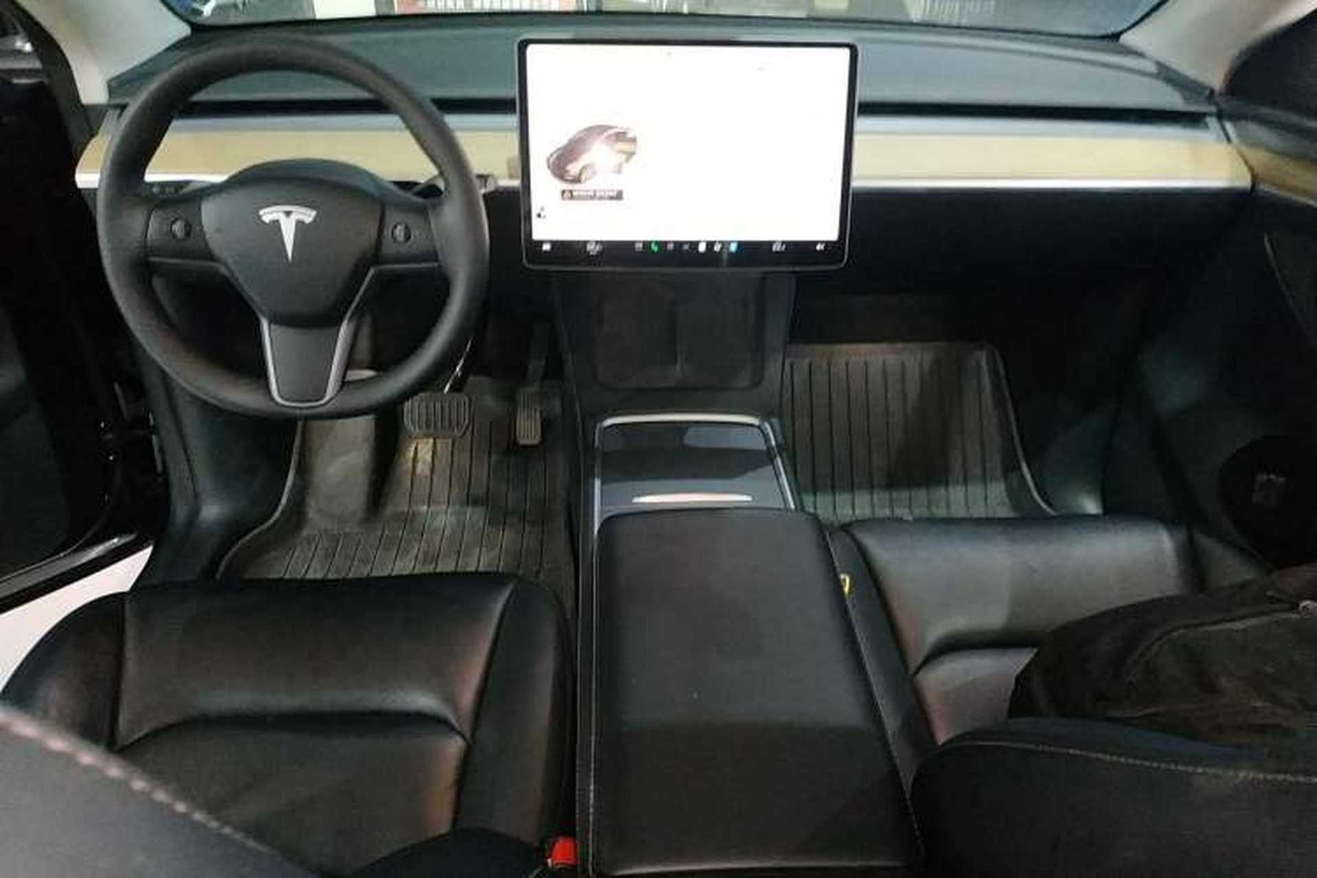 Used Tesla Model Y 2022 Revised Version Rear-Wheel Drive Audio And AC Panel