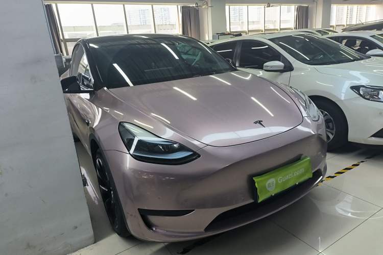 Used Tesla Model Y 2022 Revised Version Rear-Wheel Drive Front Right 45 Deg