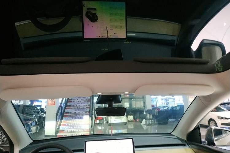 Used Tesla Model Y 2022 Revised Version Rear-Wheel Drive Headliner