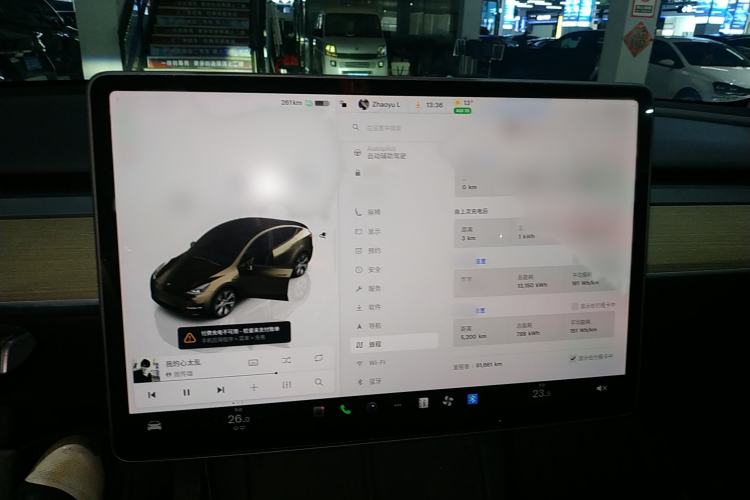 Used Tesla Model Y 2022 Revised Version Rear-Wheel Drive Instrument Cluster