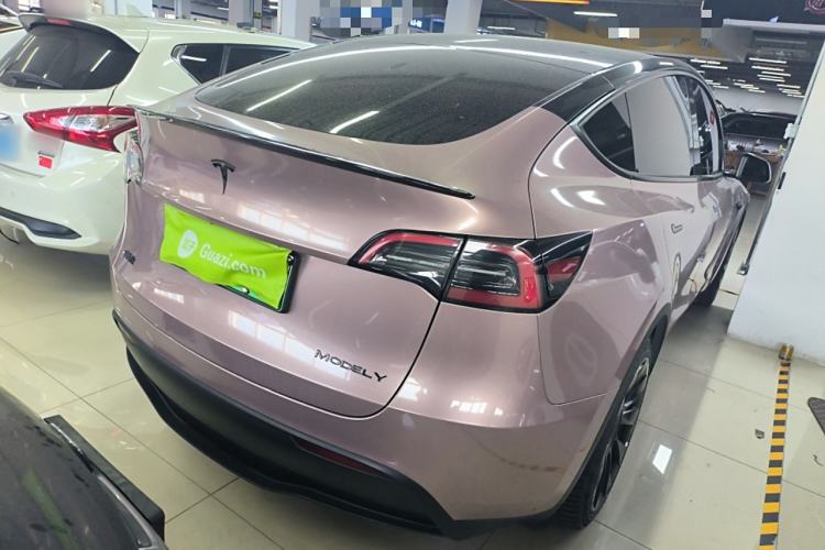 Used Tesla Model Y 2022 Revised Version Rear-Wheel Drive Rear Right 45 Deg