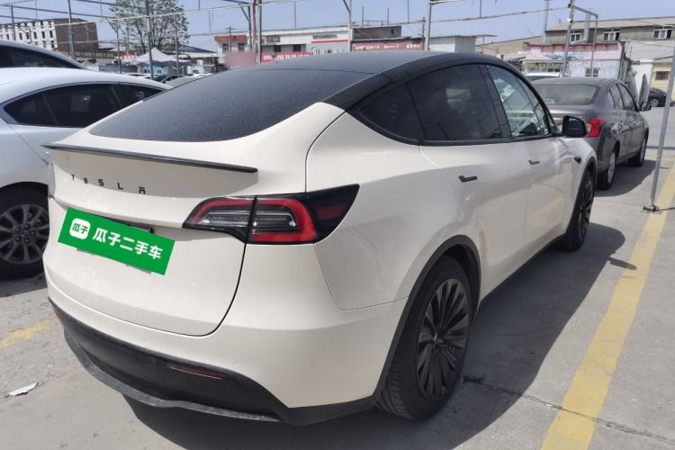 Used Tesla Model Y 2022 Rear-Wheel-Drive Version Rear Right 45 Deg