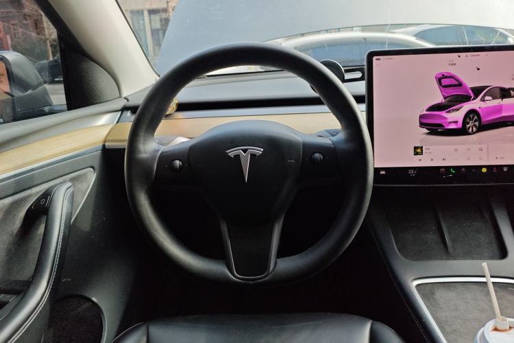 Used Tesla Model Y 2022 Revised Version Rear-Wheel Drive Steering Wheel
