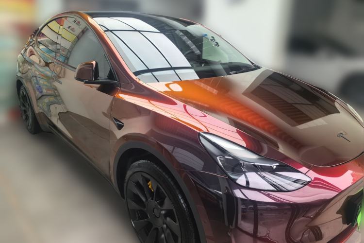 Used Tesla Model Y 2022 Revised Version Rear-Wheel Drive Front Right 45 Deg