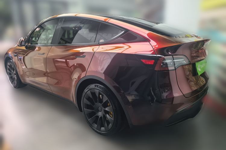 Used Tesla Model Y 2022 Revised Version Rear-Wheel Drive Rear Left 45 Deg
