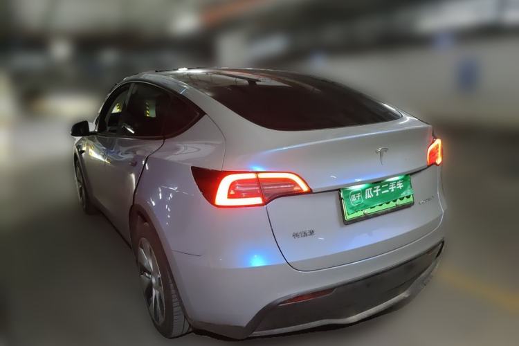 Used Tesla Model Y 2022 Revised Version Rear-Wheel Drive Rear Left 45 Deg