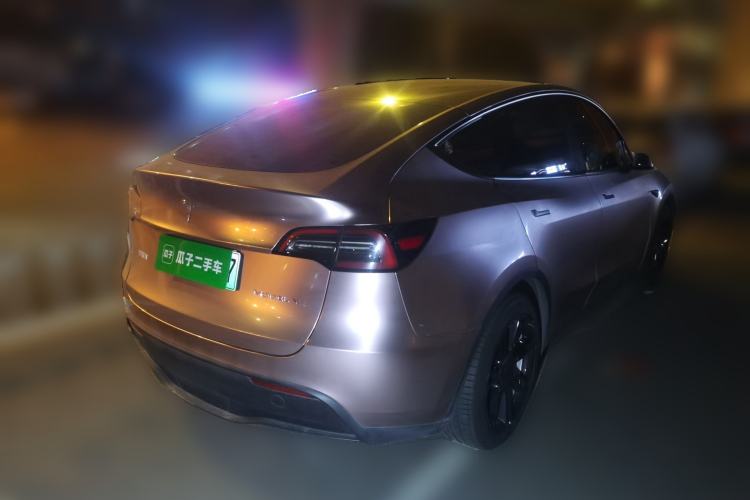 Used Tesla Model Y 2022 Revised Version Rear-Wheel Drive Rear Right 45 Deg